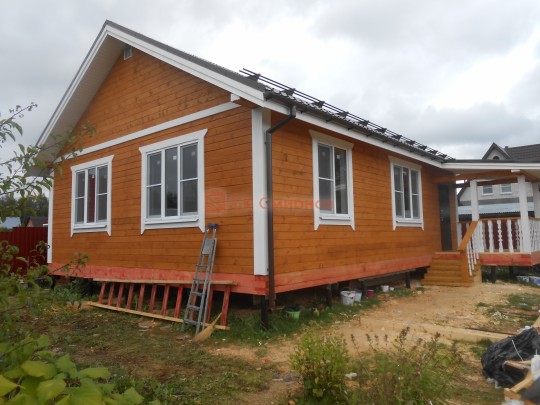 Август 2020 - дом из бруса №92