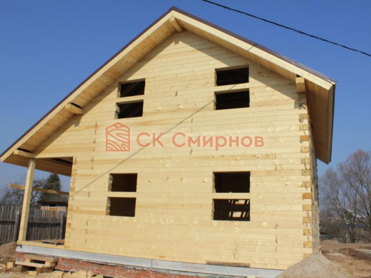 Март 2016 - дом из бруса №19