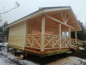 Фото №2: баня из бруса 105