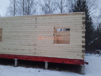 Фото №33: дом из бруса 107