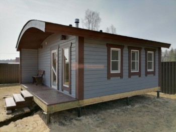 Фото №48: баня из бруса 108