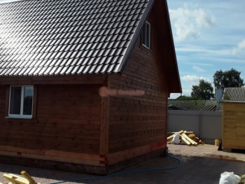 Фото №32: баня из бруса 110