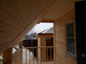 Фото №4: баня из бруса 132