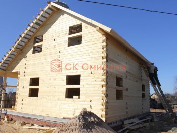 Фото №47: дом из бруса 19