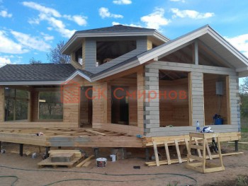 Фото №138: баня из бруса 33