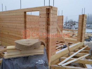 Фото №55: баня из бруса 33