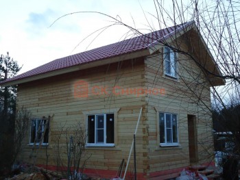 Фото №1: дом из бруса 35