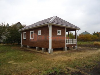 Фото №9: дом из бруса 44