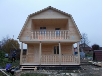 Фото №26: дом из бруса 60