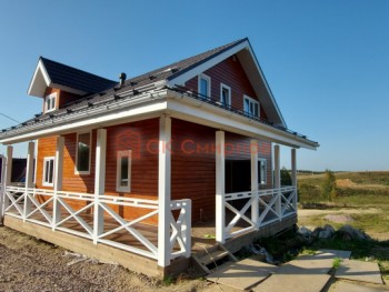 Фото №90: дом из бруса 64