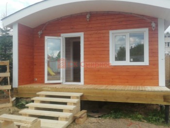 Фото №16: баня из бруса 70